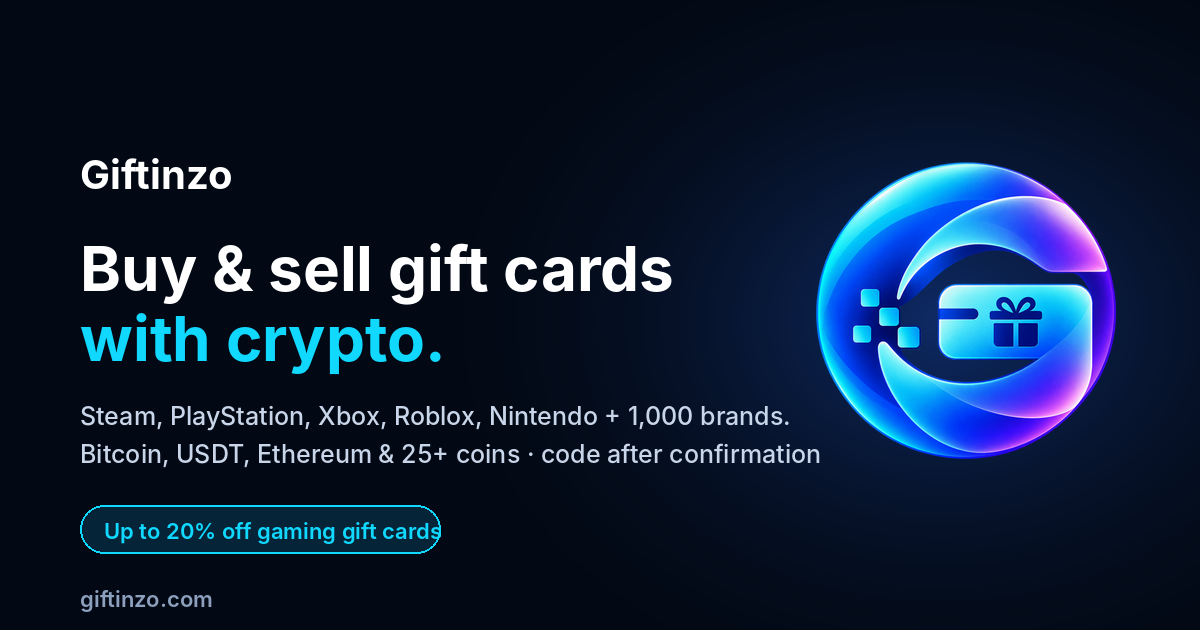 Buy Gift Cards with Crypto — Gaming, Steam, PlayStation, Xbox & 1,000 ...
