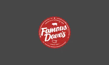 Famous Daves digital gift card
