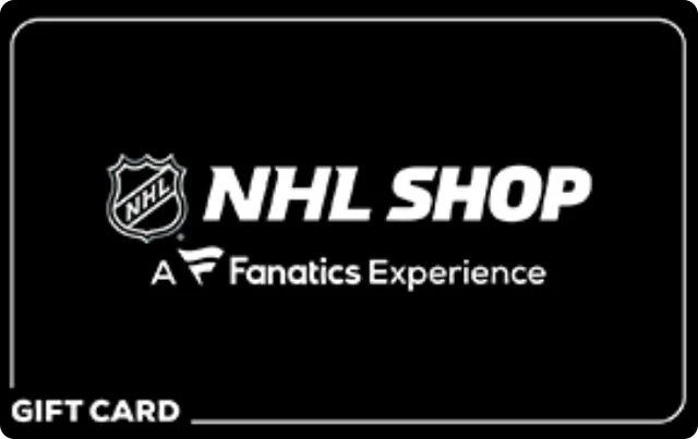 NHL Shop digital gift card