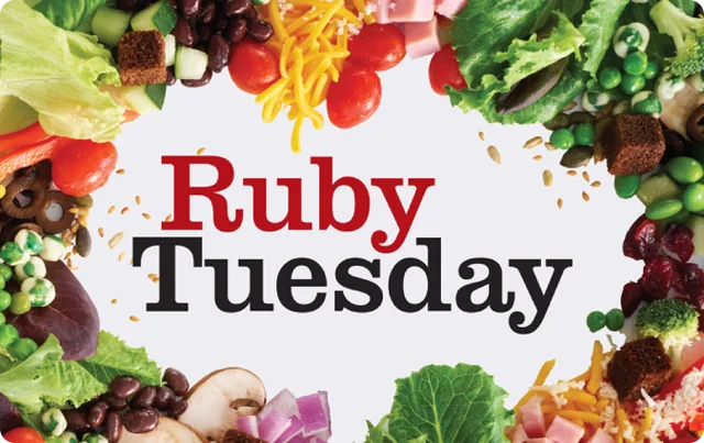 Ruby Tuesday digital gift card