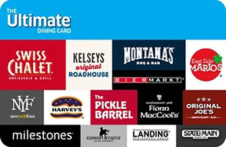 The Ultimate Dining digital gift card